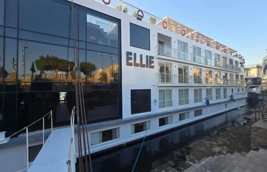 Exterior view of the Ellie Nile Cruise Nile cruise ship